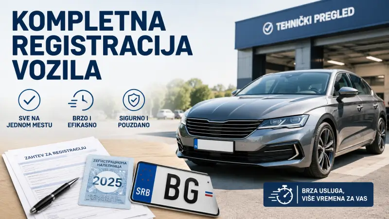 Registracija vozila sve na jednom mestu
